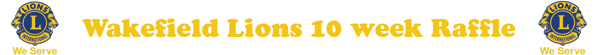 10 Week Raffle