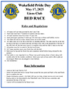 GWLC 2025 Bed Race Rules