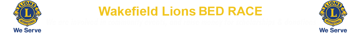 Lions Club Bed Race