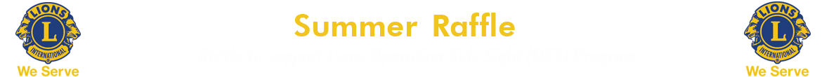 Summer Raffle